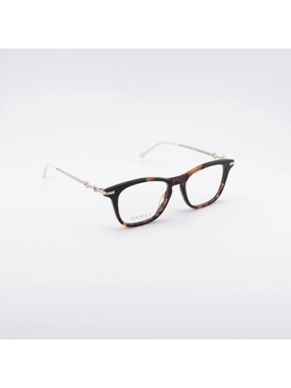 Gucci GG0919O 003 Eyeglasses Havana/Gold 50mm Square Frame